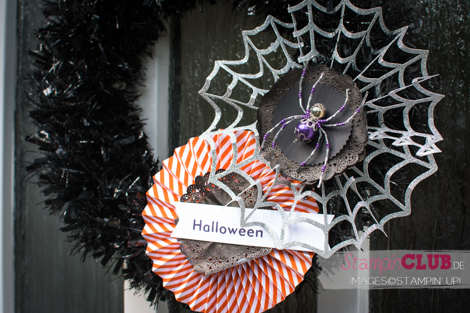 20141002 Stampin Up Halloween Frightful Wreath Simply Created Set Kranz Genial Gruselig_-4
