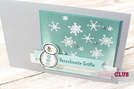 20150918 Stampin Up Es schneit Snow Place Frostige Freunde Snow Friends