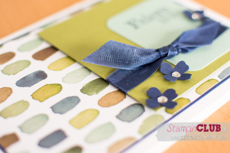 Stampin Up Spruch-reif Something to Say Englischer Garten DSP English Garden