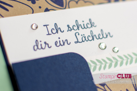 Stampin Up fuer lieblingsmenschen muster fuer dich addectionately yours DSP