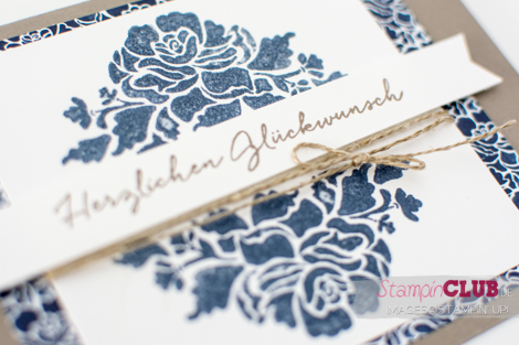 Stampin Up Florale Grüße Floral Phrases Blumenboutique DSP Floral Boutique