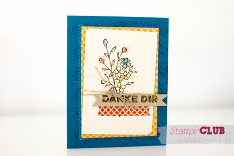 Stampin Up Touches of Texture