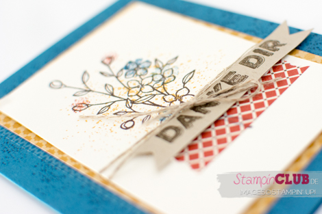 Stampin Up Touches of Texture