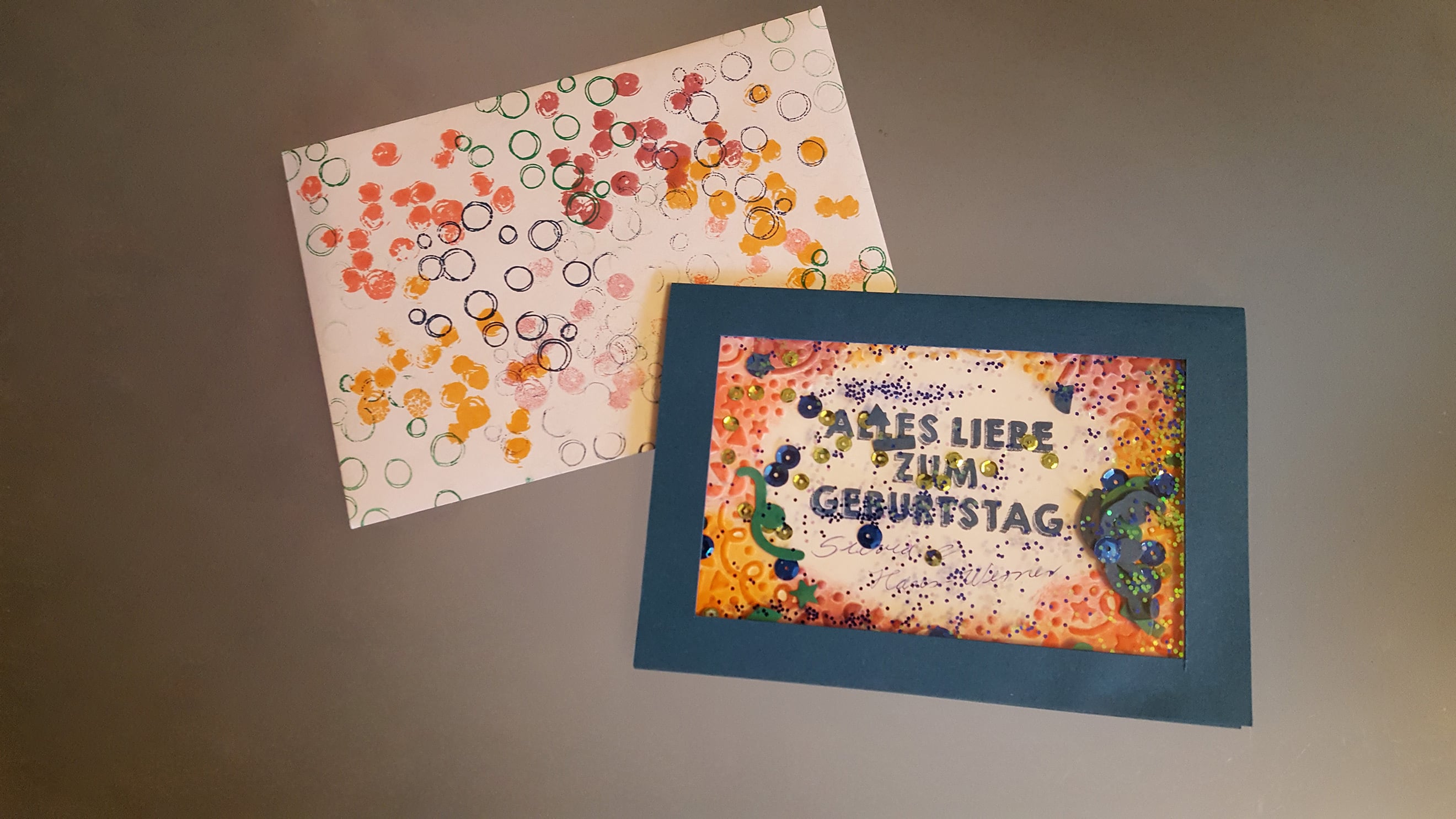 Silvia Wolf Geburtstagskarte