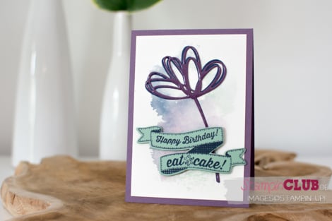 Stampin Up, Thinlits Grüße voller Sonnenschein, Sunshine Wishes Thinlits Dies, Geburtstagsbanner, Birthday Banners, Framelits Bunter Banner-Mix, Bunch of Banners Framelits