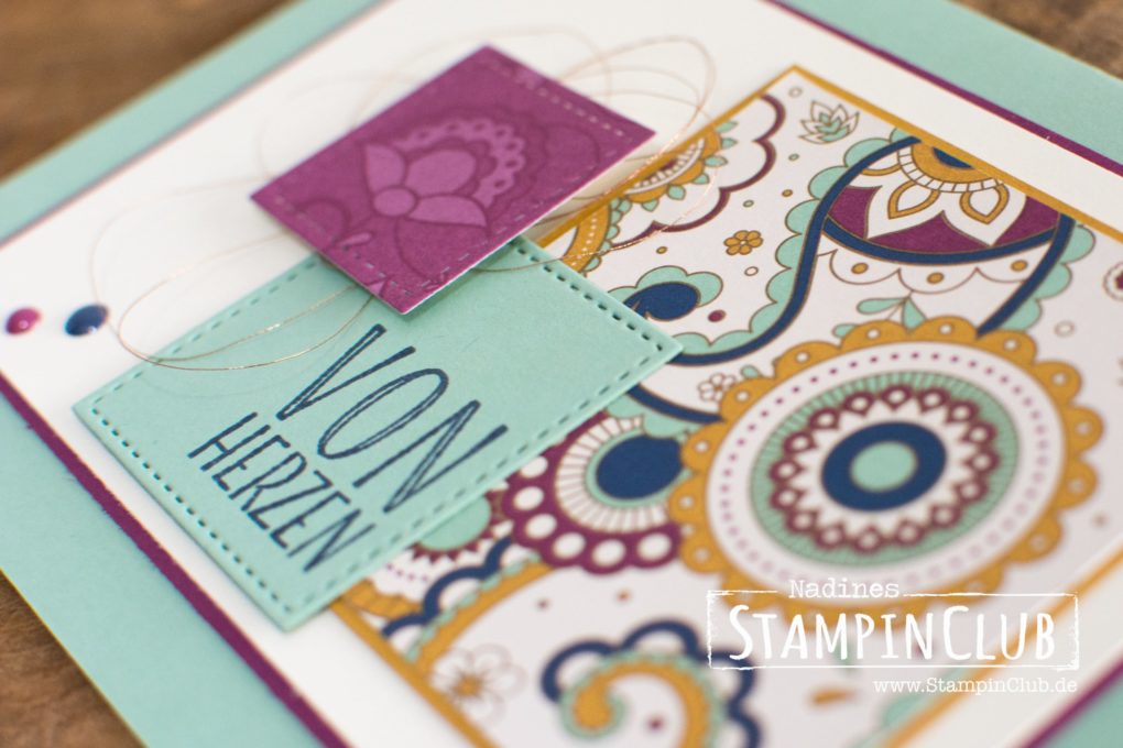 StampinClub, Stampin' Up!, Drauf und dran, Paisley Poesie