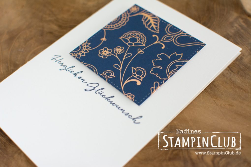 StampinClub, Stampin' Up!, Florale Grüße, Paisley Poesie