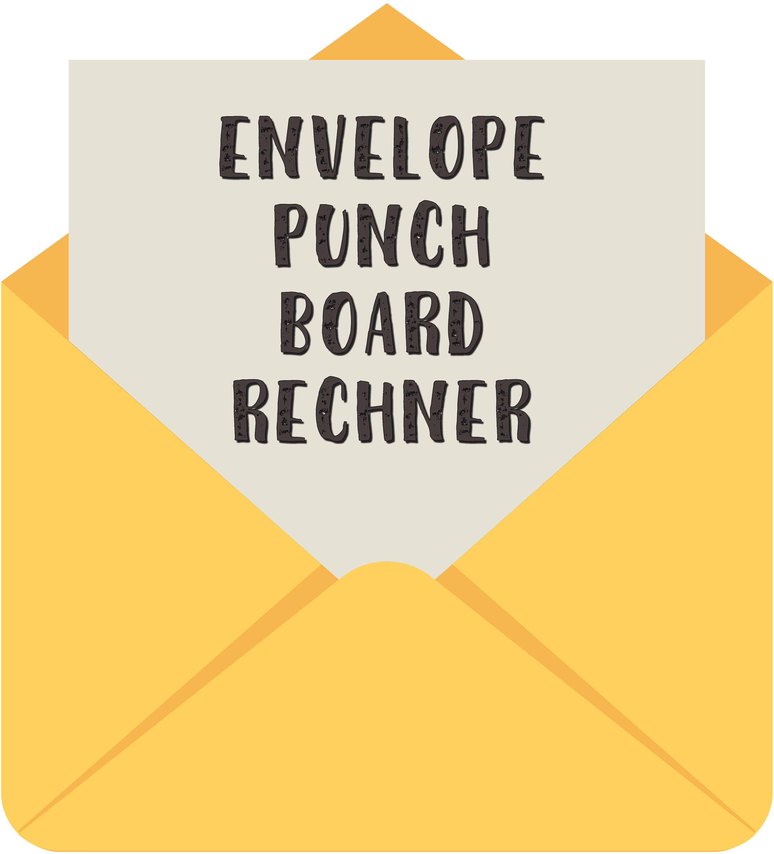 Envelope Punch Board Rechner