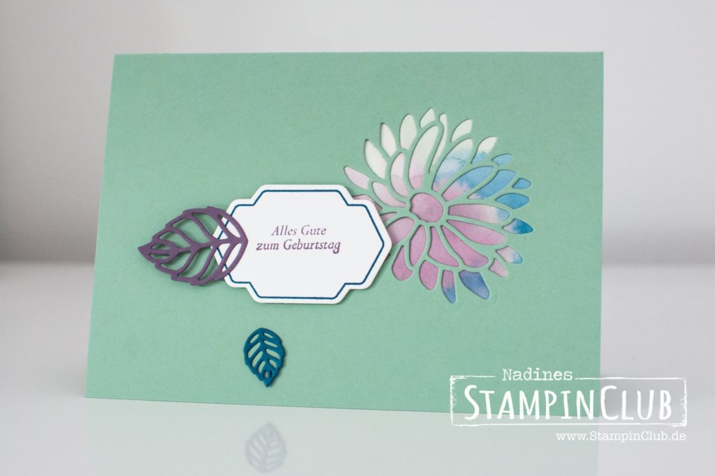 StampinClub, Stampin' Up!, Besondere Grüße, Special Reason, Framelits Formen Blumenkreationen, Stylish Stems Framelits Dies