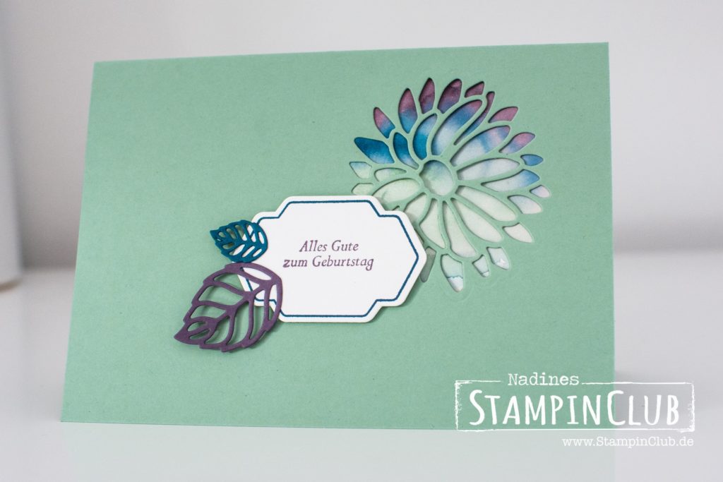 StampinClub, Stampin' Up!, Besondere Grüße, Special Reason, Framelits Formen Blumenkreationen, Stylish Stems Framelits Dies