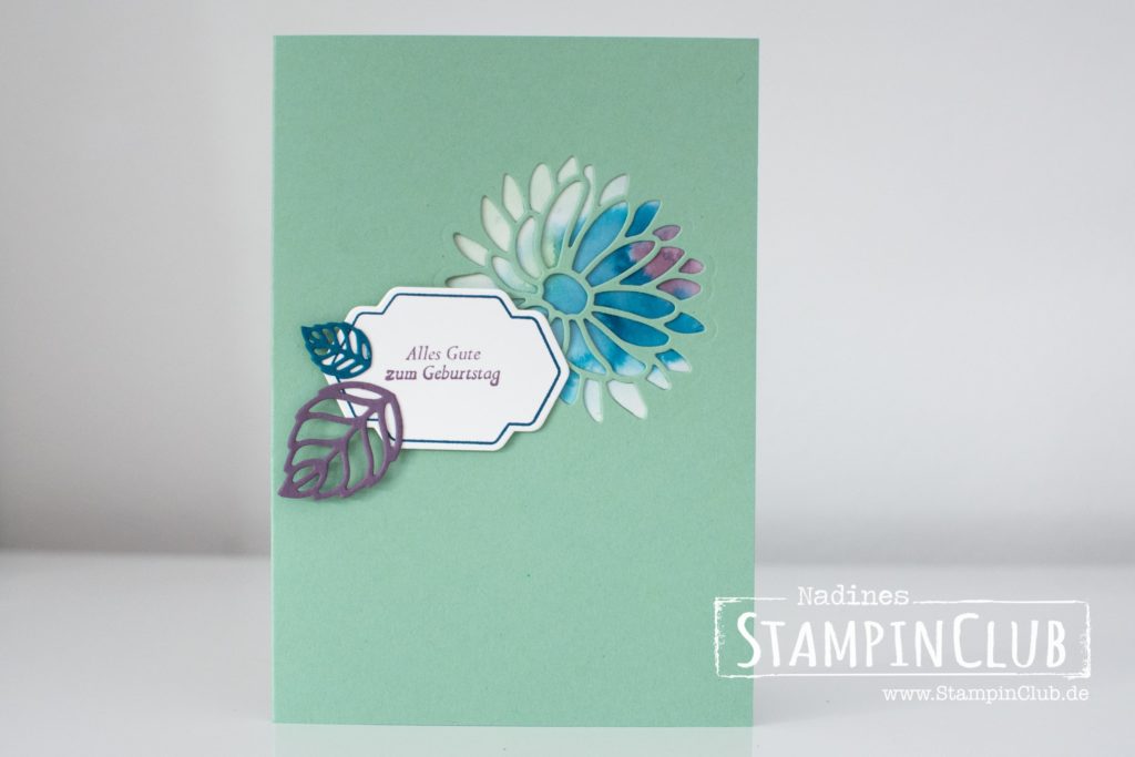 StampinClub, Stampin' Up!, Besondere Grüße, Special Reason, Framelits Formen Blumenkreationen, Stylish Stems Framelits Dies