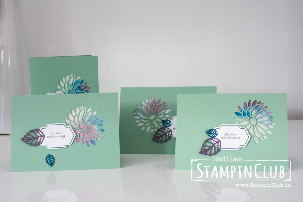 StampinClub, Stampin' Up!, Besondere Grüße, Special Reason, Framelits Formen Blumenkreationen, Stylish Stems Framelits Dies