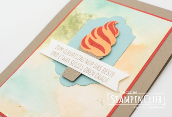 StampinClub, Stampin' Up!, Eis Eis Baby, Cool Treats, Framelits Formen Coole Kreationen, Frozen Treats Framelits Dies