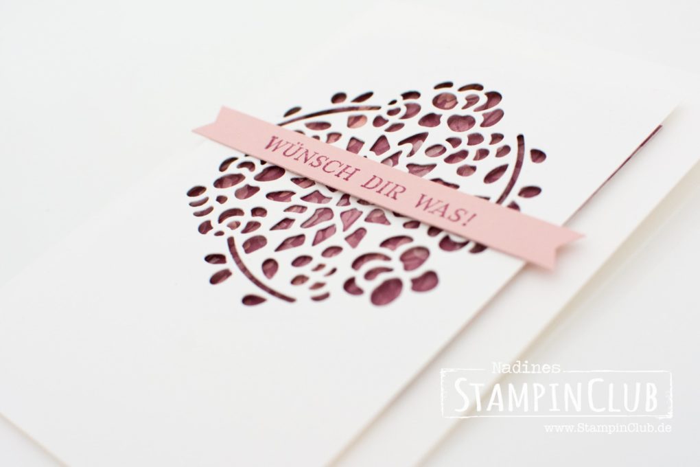 StampinClub, Stampin' Up!, Fenster zum Glück, Window Shopping, Thinlits Fensterschachtel, Window Box Thinlits Dies