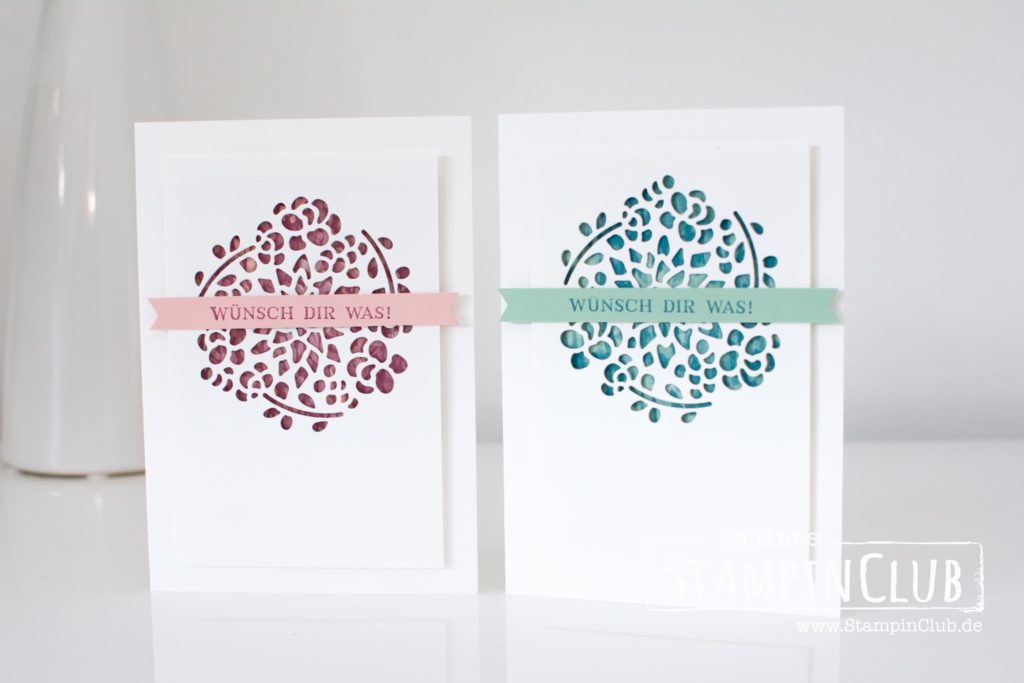 StampinClub, Stampin' Up!, Fenster zum Glück, Window Shopping, Thinlits Fensterschachtel, Window Box Thinlits Dies