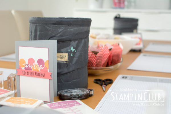 Stampin' Up!, StampinClub, Open Hause, Tag der offenen Tür, Katalogparty