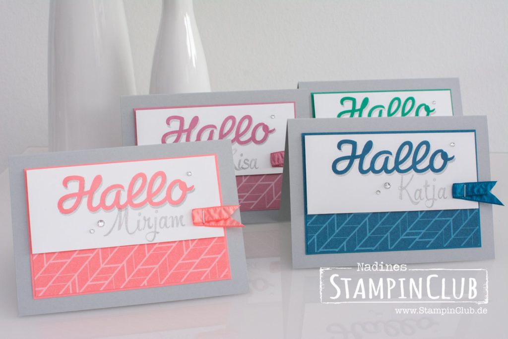 Stampin' Up!, StampinClub, Vertical Grarden, Vertikaler Garten, Brushwork Alphabet