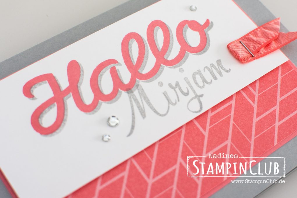 Stampin' Up!, StampinClub, Vertical Grarden, Vertikaler Garten, Brushwork Alphabet