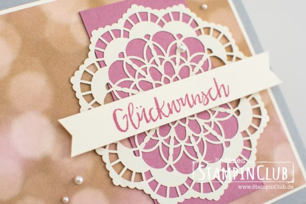 Stampin' Up!, StampinClub, Meilensteine, Milestone Moments, Designerpapier Zum Verlieben, Falling in Live DSP