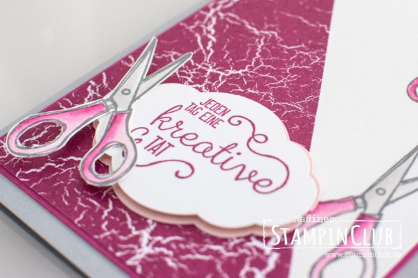 Stampin' Up!, StampinClub, Kreiert mit Liebe, Crafting Forever, Stanze Zier Etikett, Pretty Label Punch