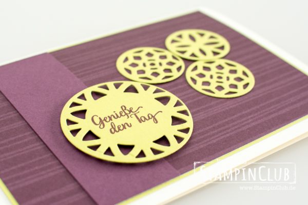 Stampin' Up!, StampinClub, Besonderes Designerpapier Orientpalast, Eastern Palace Speciality Designer Series Paper, Schönheit des Orients, Eastern Beauty