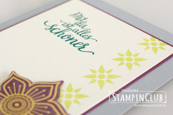 Stampin' Up!, StampinClub, Besonderes Designerpapier Orientpalast, Eastern Palace Speciality Designer Series Paper, Schönheit des Orients, Eastern Beauty