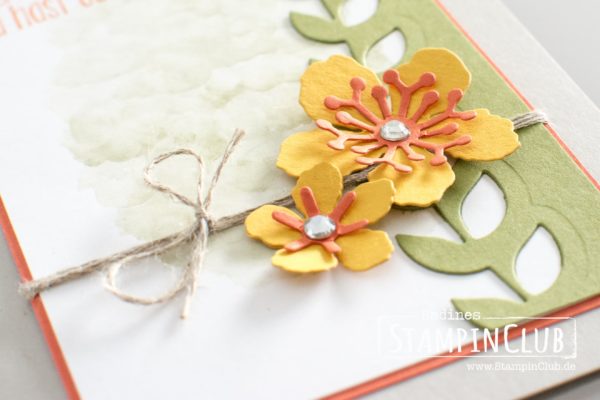 Stampin' Up!, StampinClub, Framelits Formen Pflanzen-Potpourri, Botanical Builders, Wunderbare Worte