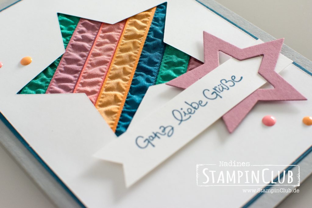 Stampin' Up!, StampinClub, Framelits Stern Kollektion, Geniale Grüße