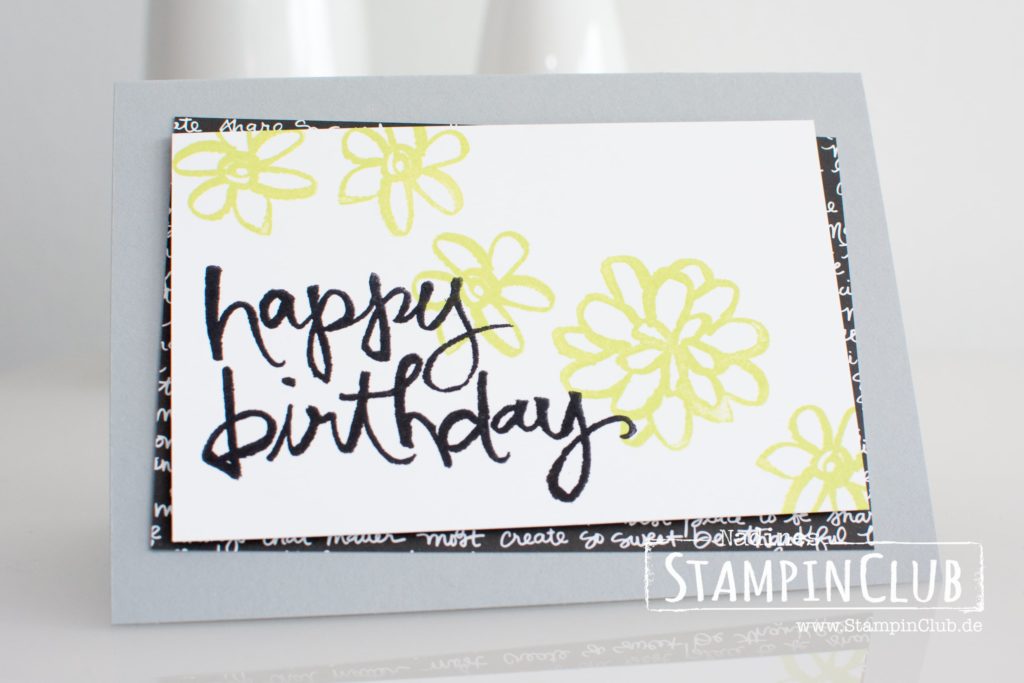 Stampin' Up!, StampinClub, Watercolor Words