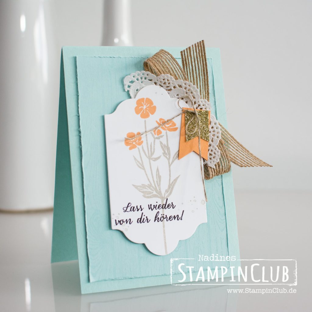 Stampin' Up!, StampinClub, Zum neuen Abschnitt, Wild about Flowers