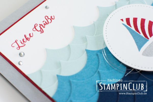 Stampin' Up!, StampinClub, Summer, Sommer, Swirly Bird, Jahr voller Farben, Colorful Seasons, Thinlits Formen Aus jeder Jahreszeit, Seasonal Layers Thinlits Dies, Ocean, Meer