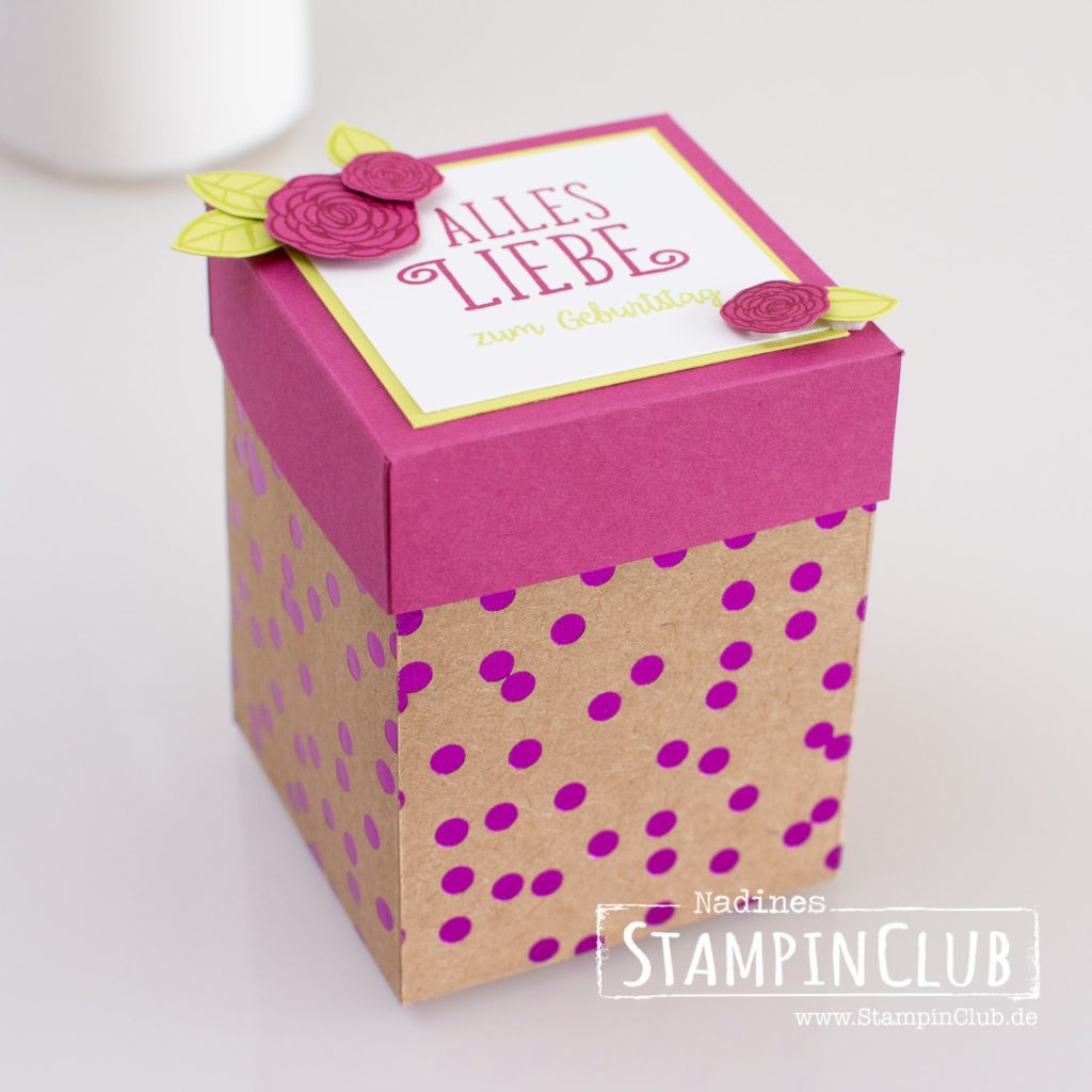 Stampin' Up!, StampinClub, Verpackung, Box, Alles Liebe Geburtstagskind!, Happy Birthday Gorgeous