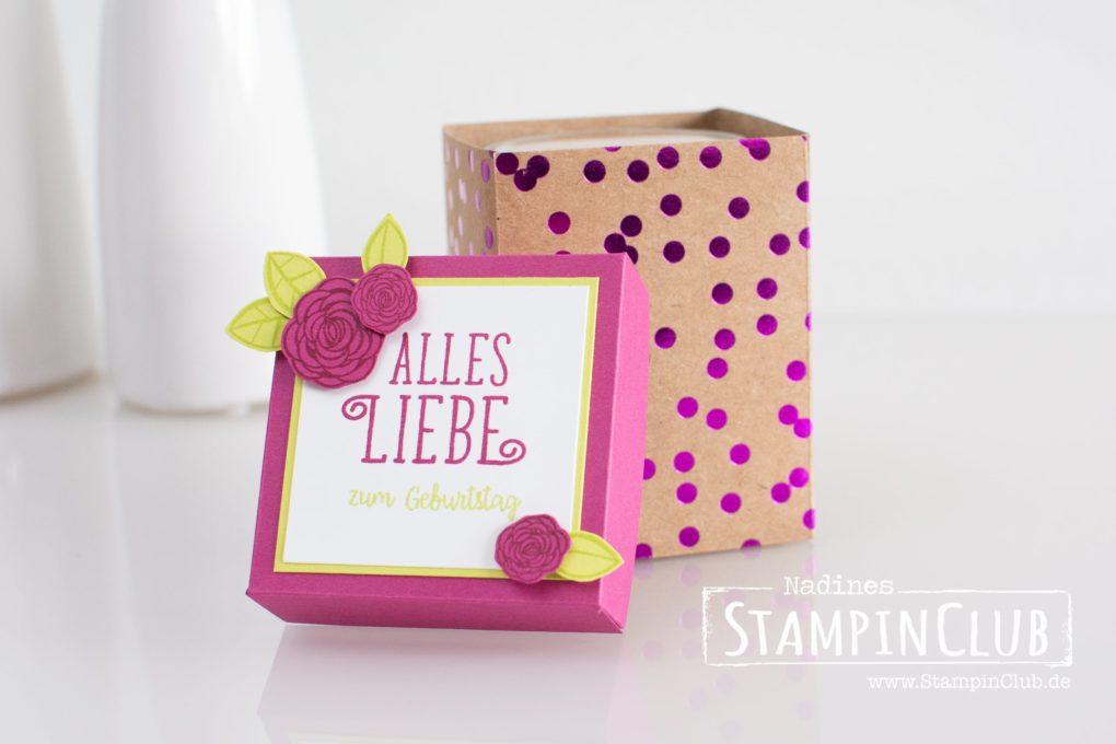 Stampin' Up!, StampinClub, Verpackung, Box, Alles Liebe Geburtstagskind, Happy Birthday Gorgeous