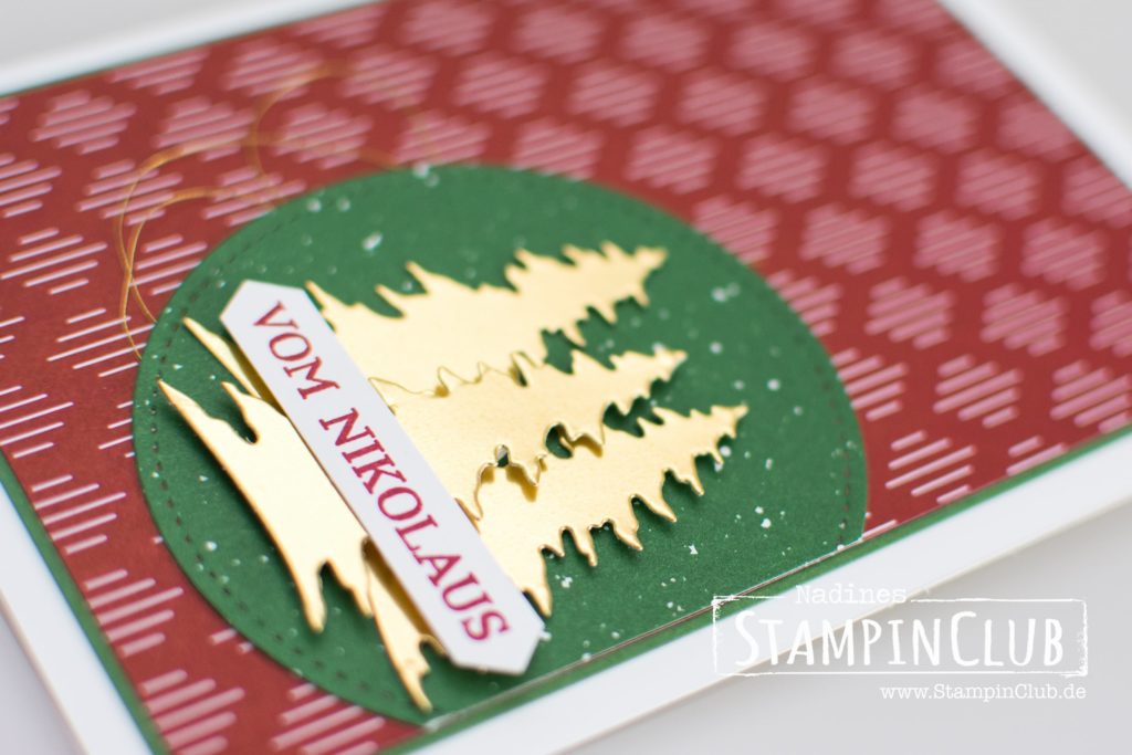 Festtagsdesign, Card Base Builder Thinlits, Stampin' Up!, StampinClub, Voller Vorfreude