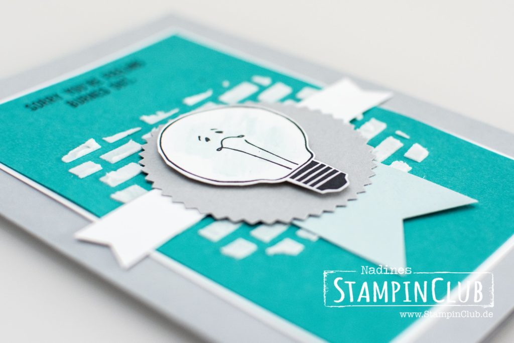 Watts of Occassions, Stampin' Up!, Struktur-Paste, Stanze Sonne