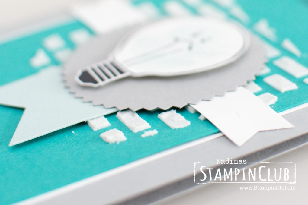 Watts of Occassions, Stampin' Up!, Struktur-Paste, Stanze Sonne