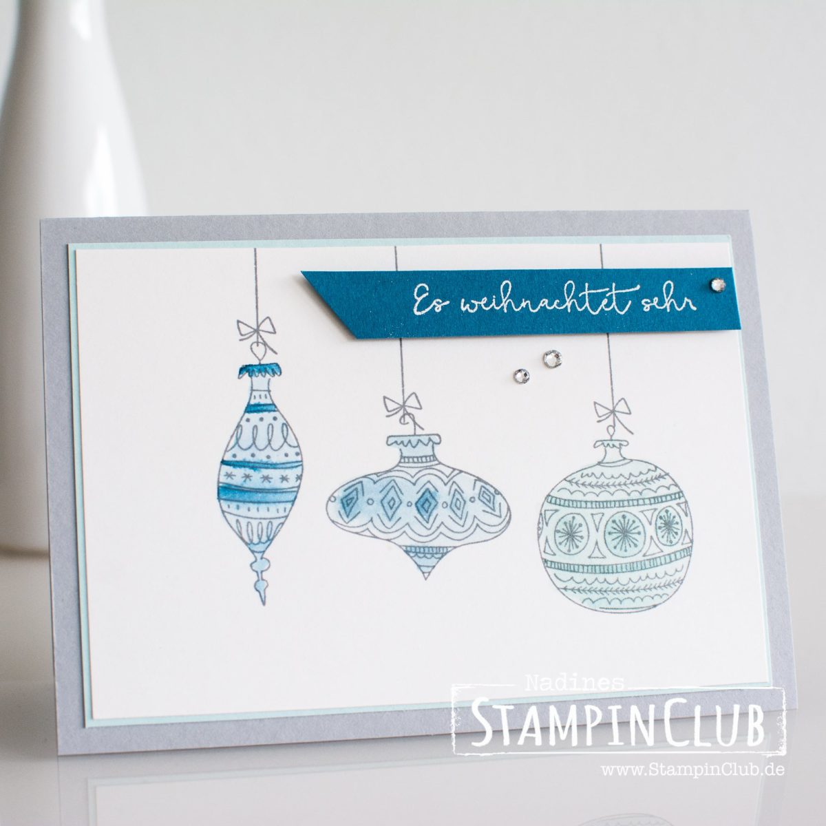 Wunderbare Wintergrüße - wie handgemalt • StampinClub - Stampin‘ Up ...