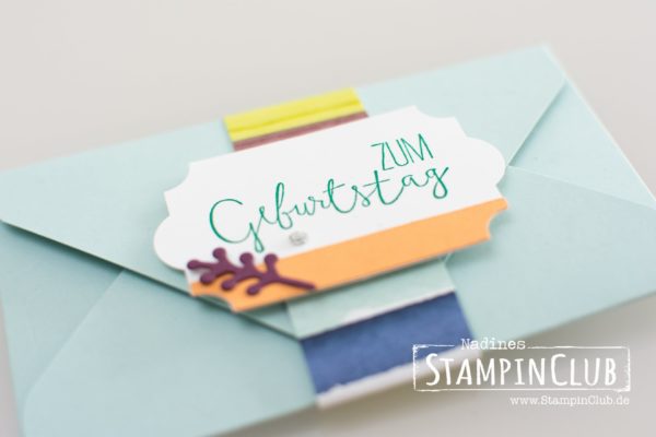 Stampin' Up!, StampinClub, Geschenkgutschein, Gutscheinkarte
