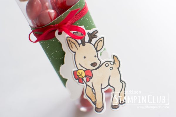 Stampin' Up!, StampinClub, Treat Tube, Süßigkeiten Röhrchen, Seasonal Chums