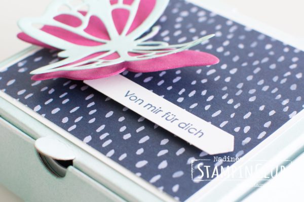 Stampin' Up!, StampinClub, Move Me Thinlits, Thinlits Flatterhaft, Kleine Wünsche, Designerpapier Bunte Vielfalt