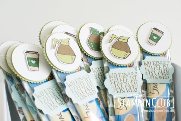 Stampin' Up!, StampinClub, Goodies, Kaffee olé, Coffee Cafe, Designerpapier Kaffeepause, DSP Coffee Break