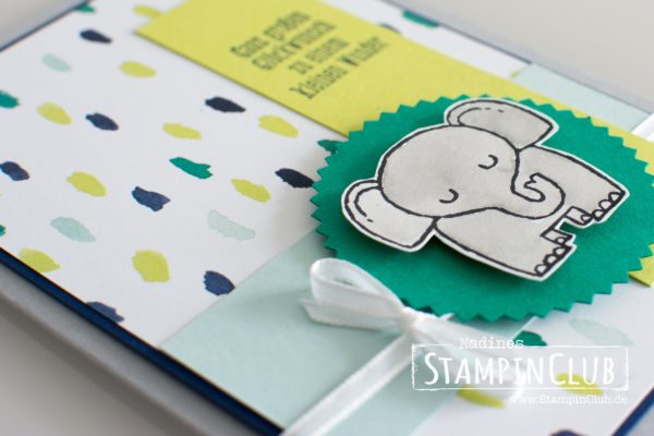 Stampin' Up!, StampinClub, Tierische Glückwünsche, Designerpapier Bunte Vielfalt