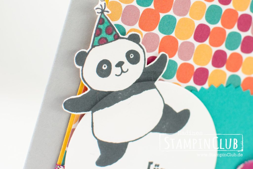 Stampin' Up!, StampinClub, Party Pandas, Party-Pandas, Designerpapier Tuttifrutti, Tutti Frutti DSP