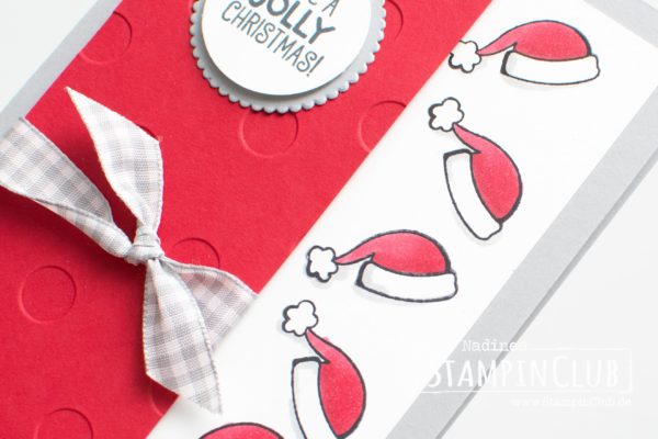 Stampin' Up!, StampinClub, Santa's Suite, Weihnachtskarte