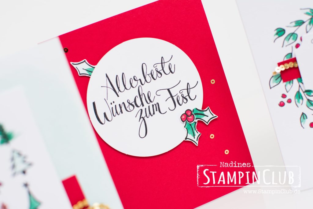 Stampin' Up!, StampinClub, Projektset Malerische Weihnachten, Watercolor Christmas Project Kit, Malerische Weihnachten, Watercolor Christmas