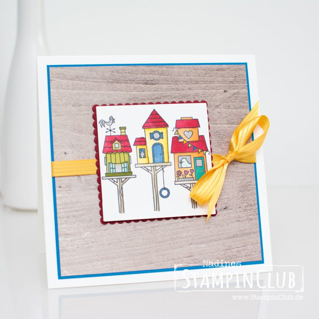 Stampin' Up!, StampinClub, Stampin' Blends, Flying Home