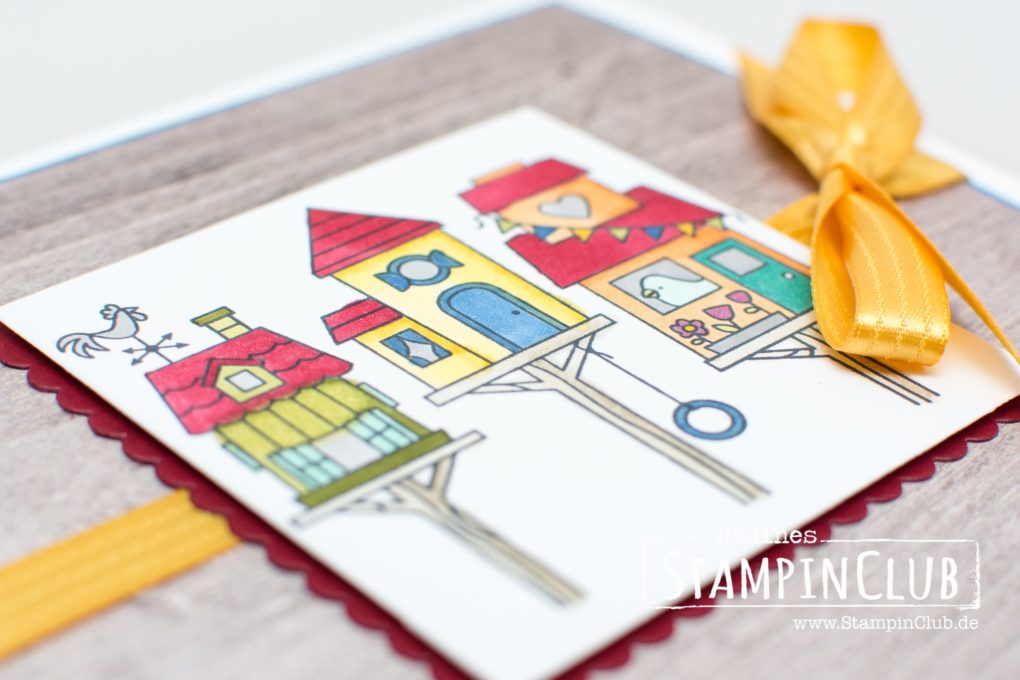 Stampin' Up!, StampinClub, Stampin' Blends, Flying Home