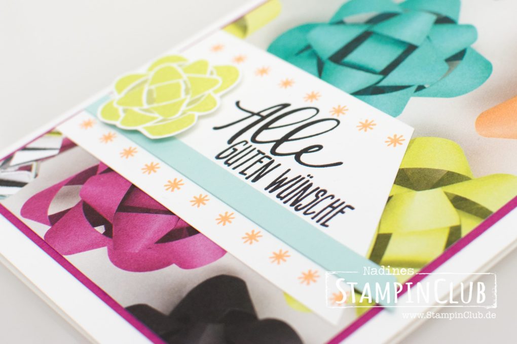 Stampin' Up!, StampinClub, Perfekter Geburtstag, Picture Perfect Birthday, Designerpapier Perfekte Party, Picture Perfect Party DSP