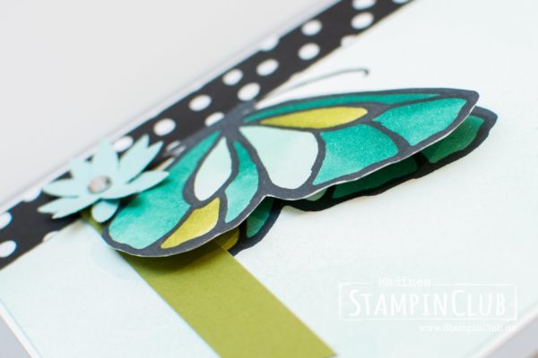Stampin' Up!, StampinClub, Stampin' Blends, Wunderbarer Tag, Schmetterling, Beautiful Day