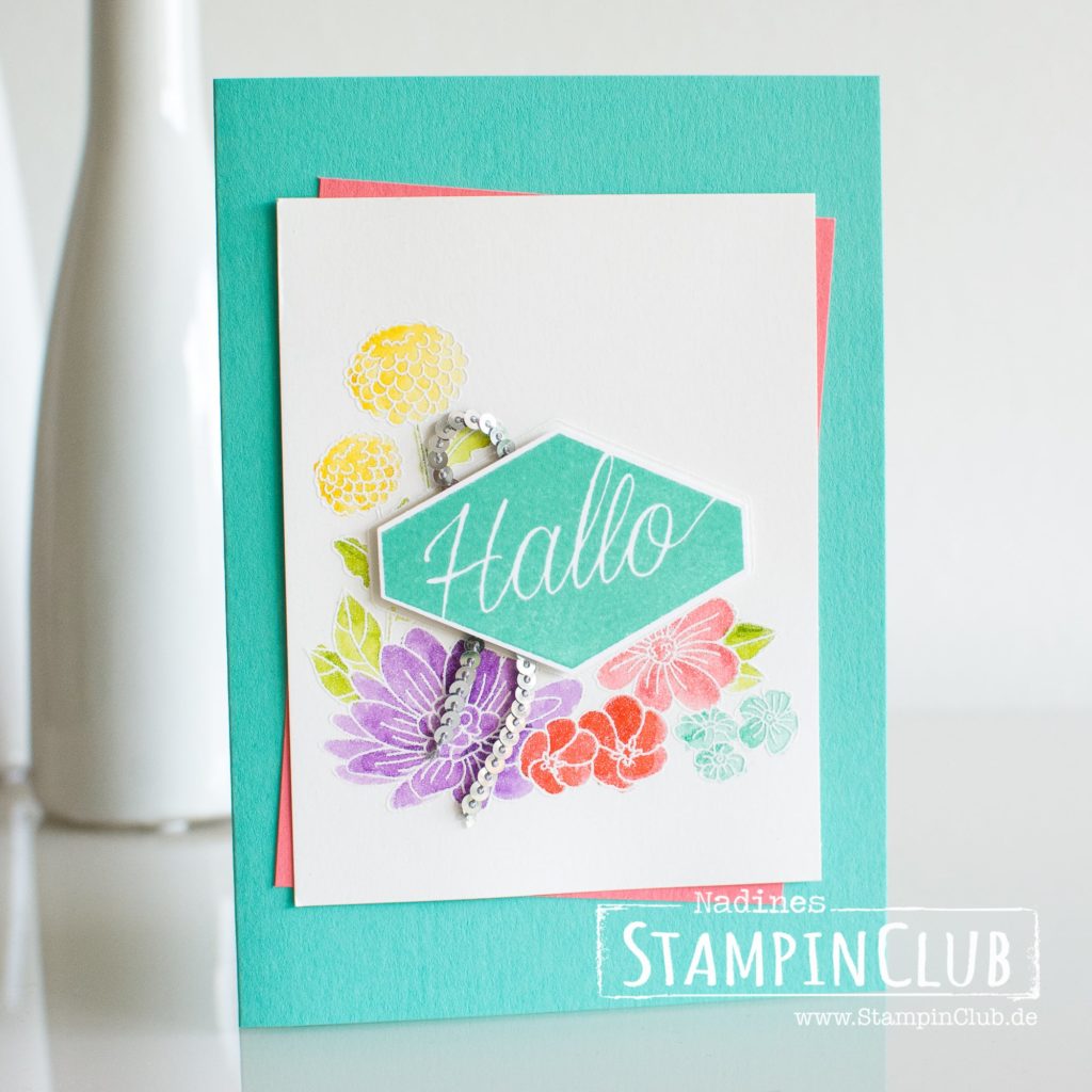 Stampin' Up!, Blumiges Etikett, Accented Blooms